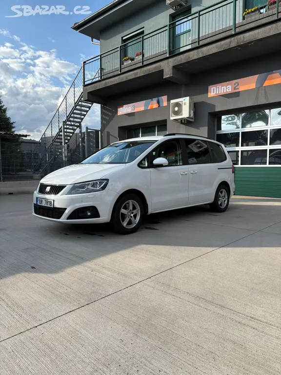 Seat Alhambra 2.0 TDI 103 kW, 7 míst, 6man, knizka